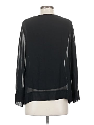 Go By Go Silk Long Sleeve Blouse (view 2)