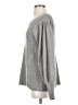 Isabel Metallic Silver Pullover Sweater Size S - photo 5