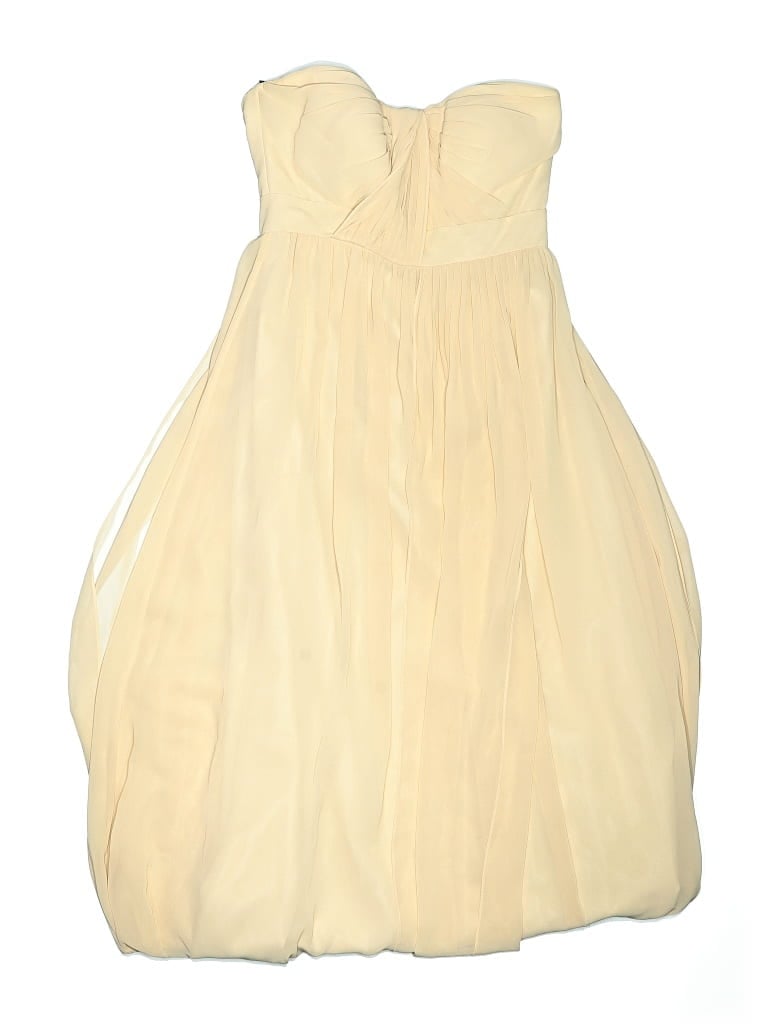 Pre-owned Jenny Yoo Collection Cocktail Dress In Brown
