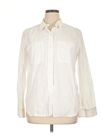 Lauren Jeans Co. Long Sleeve Button-Down Shirt (view 1)
