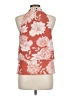 Matison Stone Orange Sleeveless Blouse Size M - photo 2