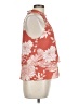 Matison Stone Orange Sleeveless Blouse Size M - photo 4