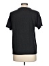Unbranded Solid Black Gray Short Sleeve T-Shirt Size L - photo 2