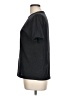 Unbranded Solid Black Gray Short Sleeve T-Shirt Size L - photo 5