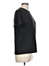 Unbranded Solid Black Gray Short Sleeve T-Shirt Size L - photo 4