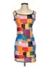 Shein Graphic Orange Cocktail Dress Size S - photo 1