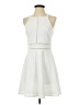 I.N. San Francisco Solid White Cocktail Dress Size 5 - photo 1