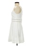 I.N. San Francisco Solid White Cocktail Dress Size 5 - photo 5