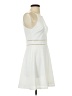 I.N. San Francisco Solid White Cocktail Dress Size 5 - photo 4