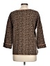 Tahari Animal Print Brown Pullover Sweater Size L - photo 2