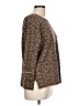 Tahari Animal Print Brown Pullover Sweater Size L - photo 4