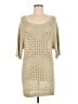 Hinge 100% Acrylic Tan Casual Dress Size M - photo 1
