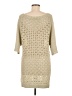 Hinge 100% Acrylic Tan Casual Dress Size M - photo 2