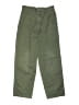 Arrow 100% Cotton Solid Green Gray Cargo Pants Size 14 - photo 1