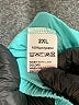 Unbranded 100% Polyester Solid Teal Shorts Size 2X - photo 3