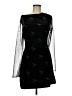 Shein Graphic Black Cocktail Dress Size 8 - photo 1