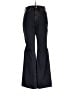 Denim Forum Chevron-herringbone Black Jeans Size 25 waist - photo 1