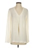 Theory Ivory Long Sleeve Blouse Size S - photo 1