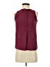 Ann Taylor LOFT 100% Polyester Burgundy Sleeveless Blouse Size XXS - photo 1