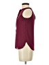 Ann Taylor LOFT 100% Polyester Burgundy Sleeveless Blouse Size XXS - photo 5