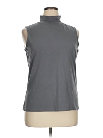 Christopher & Banks Sleeveless T-Shirt (view 1)