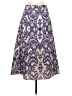 Assorted Brands 100% Viscose Paisley Blue Casual Skirt Size S - photo 2