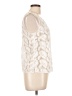 Per Se 100% Polyamide Ivory Sleeveless Blouse Size 10 - photo 4