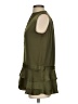 Banana Republic 100% Polyester Green Sleeveless Blouse Size XS - photo 5