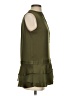 Banana Republic 100% Polyester Green Sleeveless Blouse Size XS - photo 4