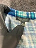 Lily Rose Plaid Blue Casual Dress Size M - photo 7