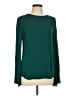 Theory 100% Silk Green Blouse Size L (estimated) - photo 1