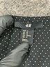 H&M 100% Polyester Polka Dots Black 3/4 Sleeve Blouse Size 12 - photo 7