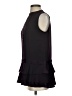 Banana Republic 100% Polyester Black Sleeveless Blouse Size XS - photo 5