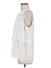 Pleione 100% Polyester Ivory Sleeveless Blouse Size M - photo 5
