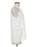 Pleione 100% Polyester Ivory Sleeveless Blouse Size M - photo 4