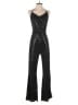 Sincerely Jules Metallic Black Jumpsuit Size S - photo 1