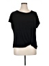 Pleione Black Short Sleeve Top Size 1X - photo 1