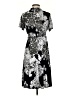 En Focus Studio Print Black Casual Dress Size 4 - photo 2