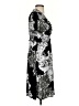 En Focus Studio Print Black Casual Dress Size 4 - photo 4