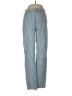 Nasty Gal Inc. Chevron-herringbone Blue Jeans Size 6 - photo 1