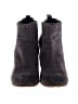 BP. 100% Leather Black Gray Ankle Boots Size 7 1/2 - photo 2