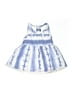 Max Studio 100% Cotton Tie-dye Blue Dress Size 6-9 mo - photo 1