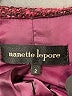 Nanette Lepore Tweed Burgundy Jacket Size 2 - photo 6