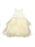 American Princess 100% Polyester Stars Ivory Dress Size 6X - 7 - photo 1