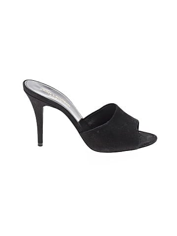 Saint Laurent Heeled Mules (view 1)