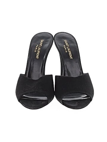 Saint Laurent Heeled Mules (view 2)