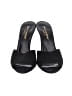 Saint Laurent Black Heeled Mules Size 6 1/2 - photo 2