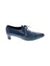 Mondi 100% Leather Blue Heels Size 6 - photo 1