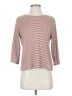 Theory Brown 3/4 Sleeve Top Size S - photo 1