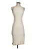 Lush Solid Ivory Cocktail Dress Size S - photo 1